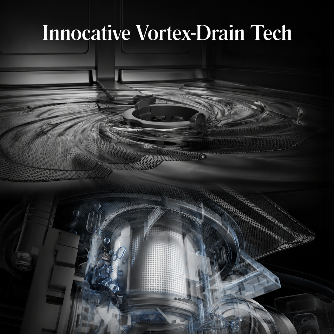 Innovative Vortex-Drain Design